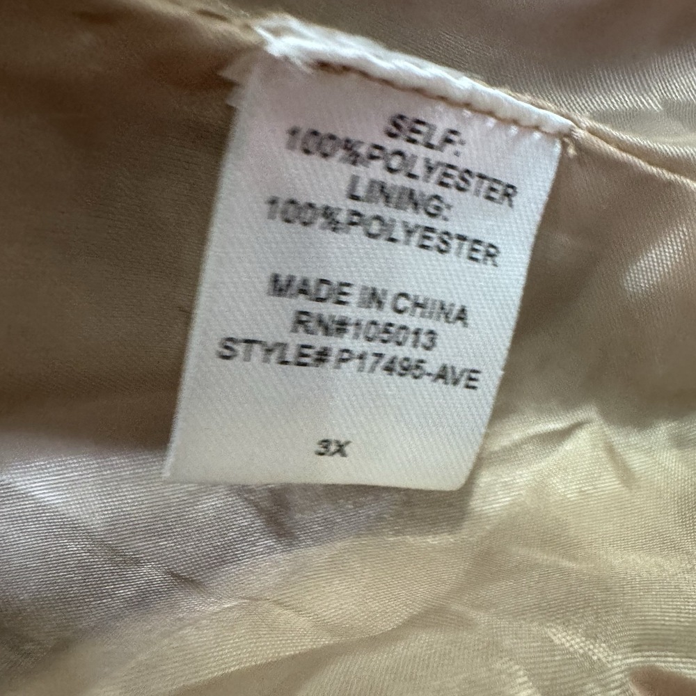 Savanna Jane 3X Leopard Faux Fur Coat Plus Size Open Front Plush Jacket NWT - Picture 4 of 9
